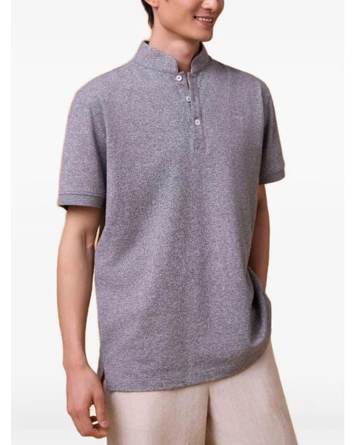 Polo Tang Star di Shanghai Tang in Gray da Uomo