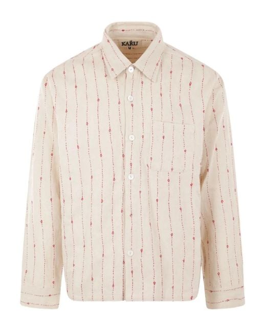 Camicia di Kartik Research in Natural da Uomo