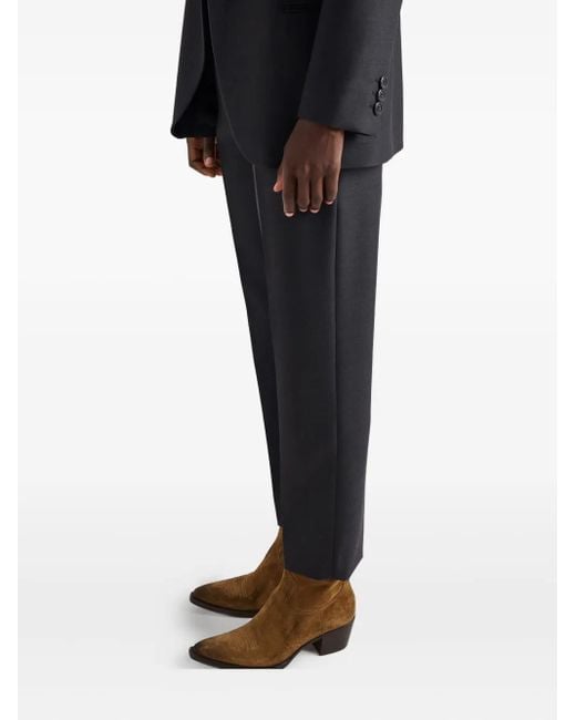 Prada Blue Pantaloni
