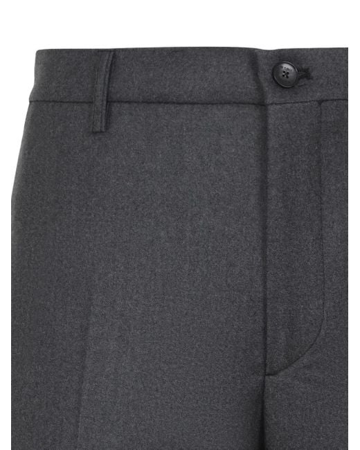 Etro Blue Wool Trousers for men
