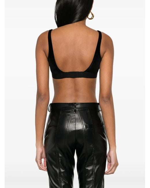 Tom Ford Black Top With Jacquard Effect