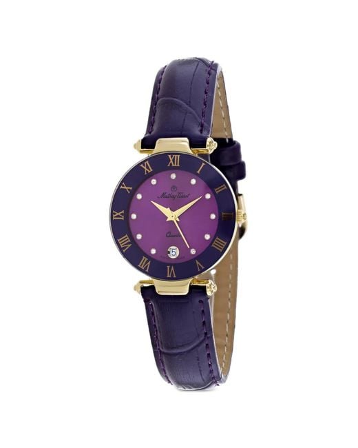 Mathey-Tissot Purple Coupole 26Mm Watch