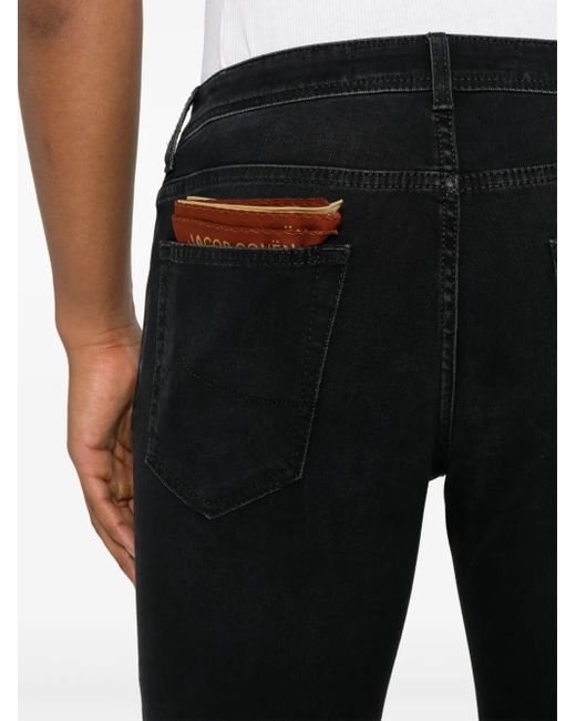Jacob Cohen Black Nick Jeans for men
