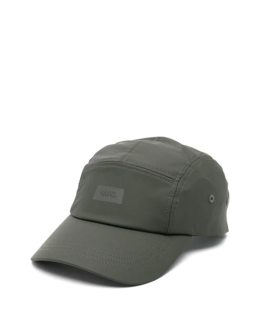 Rains Gray 5 Panel Cap for men
