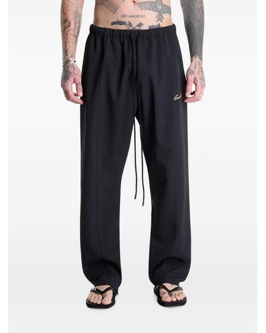 Fear Of God Black Signature Track Pants for men