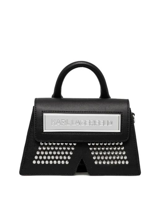 Karl Lagerfeld Ikon K ショルダーバッグ Black