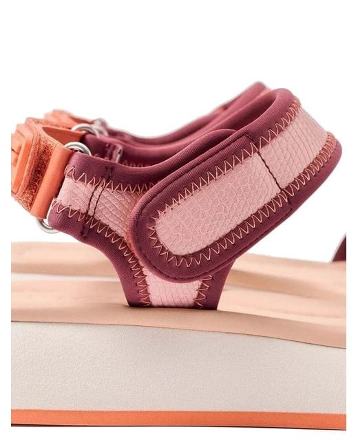 HOFF Pink 40Mm Touch-Strap Platform Sandals