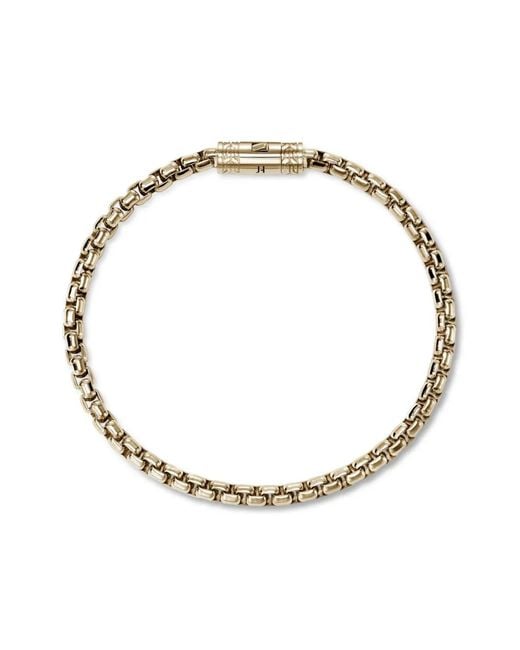 John Hardy White Box-Chain Bracelet for men