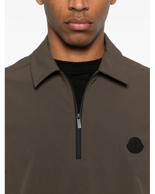 Moncler Multicolor Polyamide Polo Shirt for men
