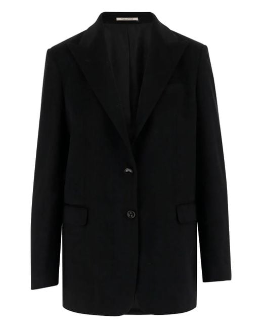 Manteau En Cachemire À Deux Boutons Tagliatore en coloris Black