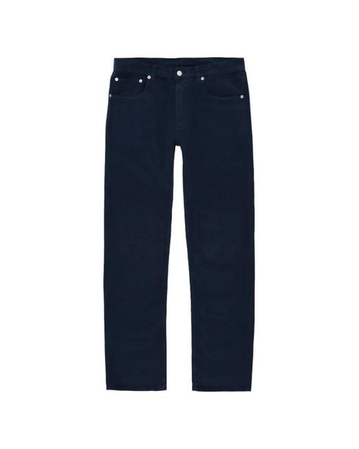 Fortela Blue 965 John Corduroy Five-Pocket Trousers for men