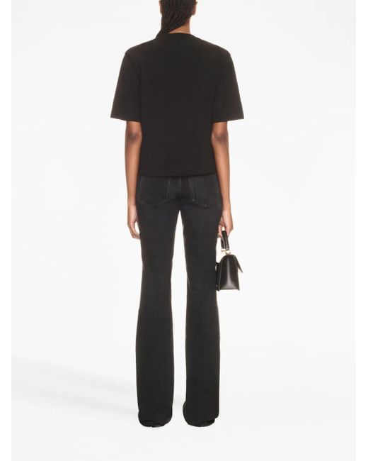 Off-White c/o Virgil Abloh Black Slogan-print Cotton T-shirt
