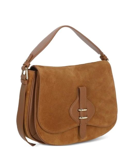 Coccinelle Brown Medium Mavery Shoulder Bag