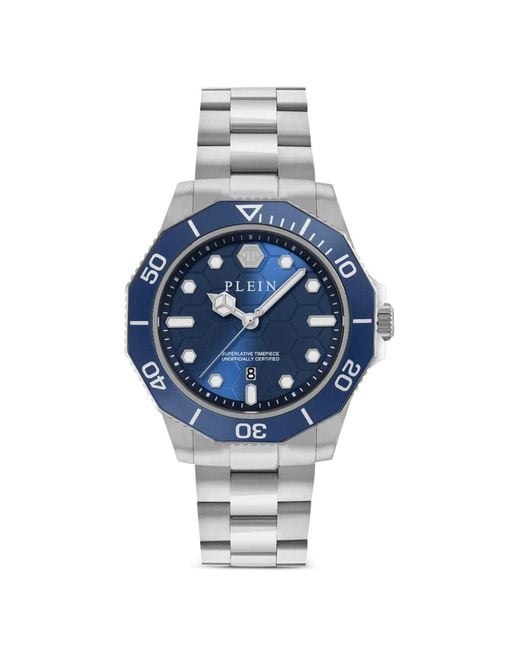 Philipp Plein Blue Aquastorm 44M Watch for men