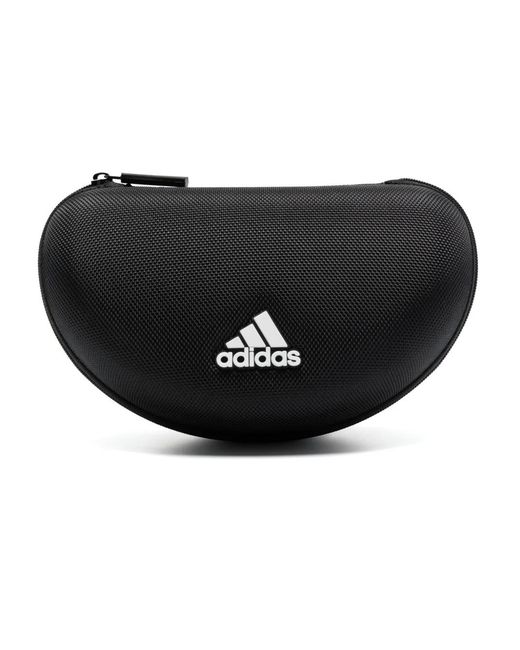 Adidas Gray Cmpt Aero Shield-Frame Sunglasses for men