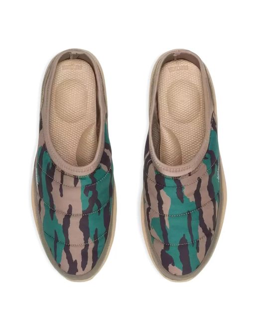 Suicoke Pepper Slipper in Green für Herren