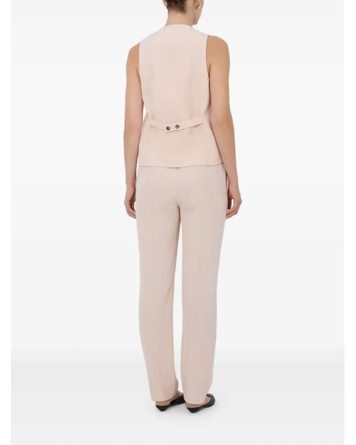 Loulou de Saison White Scot Elasticated Trousers