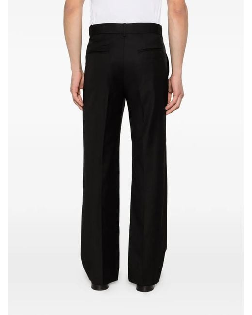 KENZO Wollen Broek in het Black voor heren