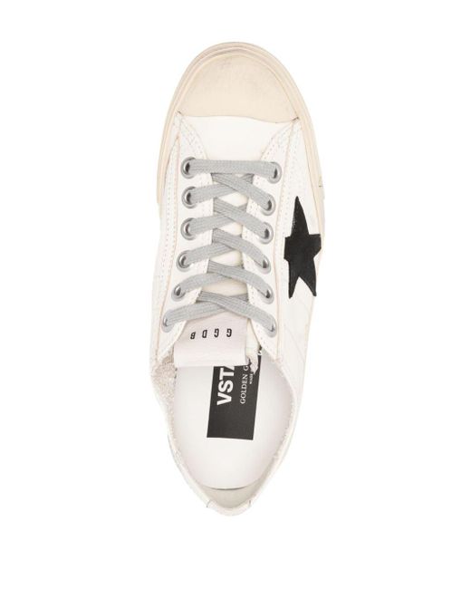 Golden Goose Deluxe Brand White V-star 2