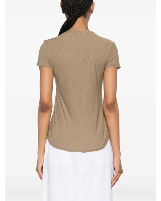 James Perse Natural Short-sleeve Cotton T-shirt