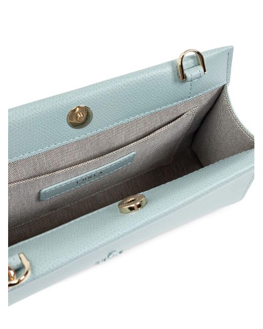 Furla Blue Handtasche aus Leder