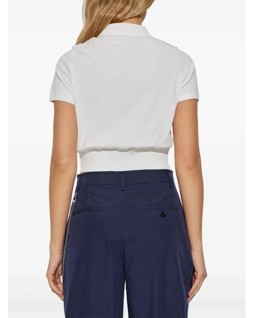 Alexander Wang ショートスリーブ ニットトップ White