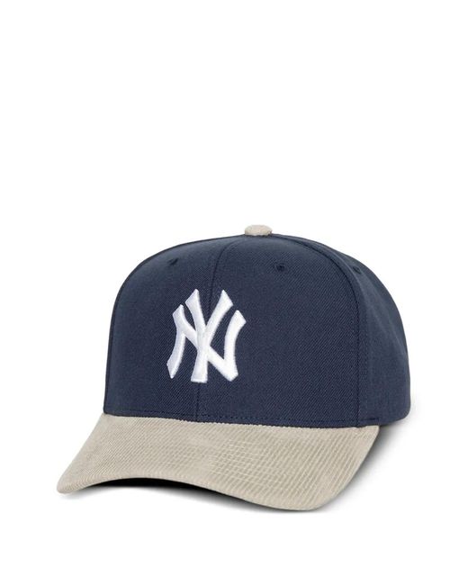 Mitchell & Ness Blue New York Yankees Cord Pro Snapback Baseball Cap for men