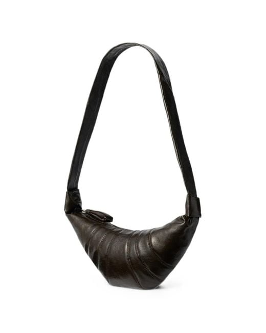 Lemaire Black Small Croissant Bag