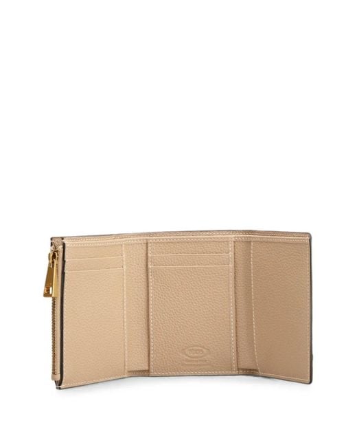 Tod's Natural T Timeless Wallet