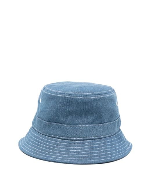 Barbour Blue Grindle Bucket Hat for men