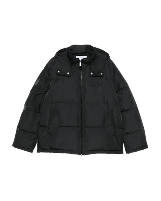 メンズ Off-White c/o Virgil Abloh フーデッド パデッドジャケット Black