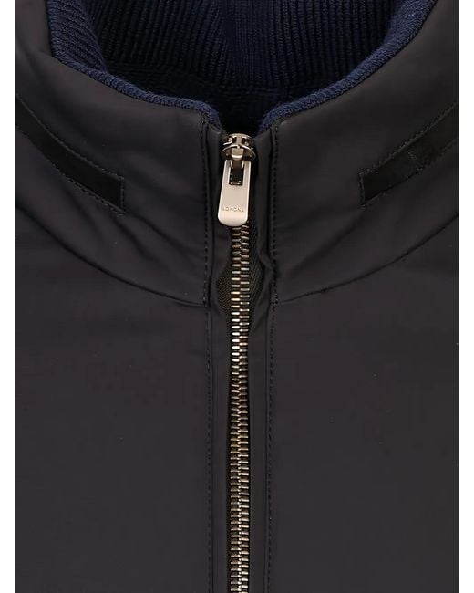 Agnona Black Logo-Plaque Jacket for men