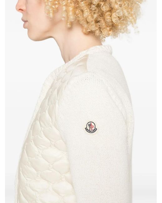 Plumífero Con Cremallera Moncler de color White