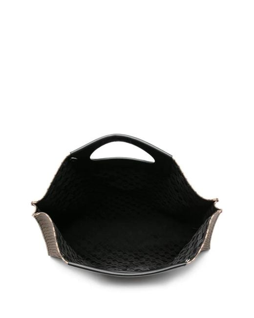 Gherardini Brown Patterned Tote Bag
