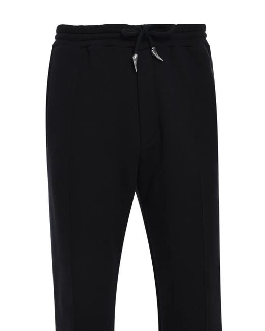 Roberto Cavalli Blue Essential Fleece Track Pants for men
