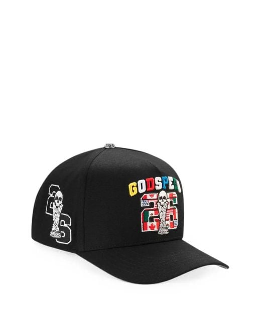 Godspeed Black Graphic-Embroidered Baseball Cap for men
