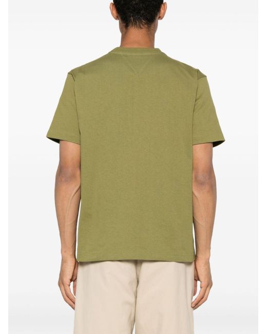 Camiseta con cuello redondo Bottega Veneta de hombre de color Green