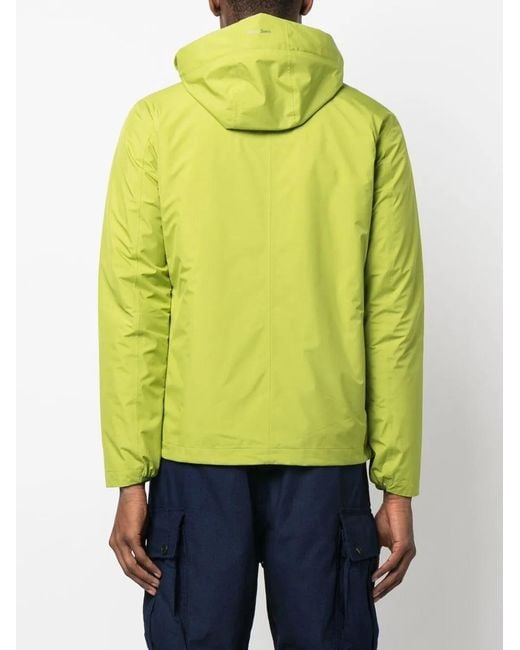Herno Yellow Gore-tex Jacket for men