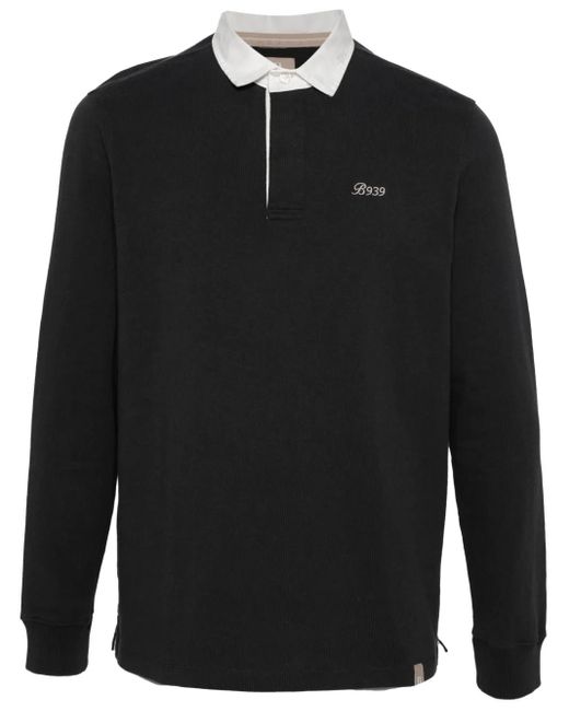 メンズ Boggi ロゴ ポロシャツ Black