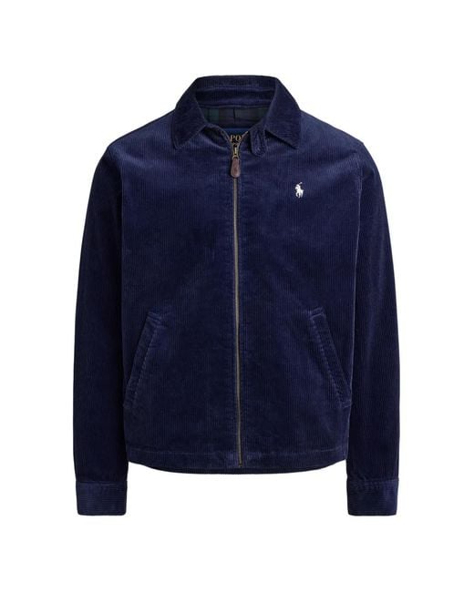 Polo Ralph Lauren Blue The Wynton Corduroy Jacket for men