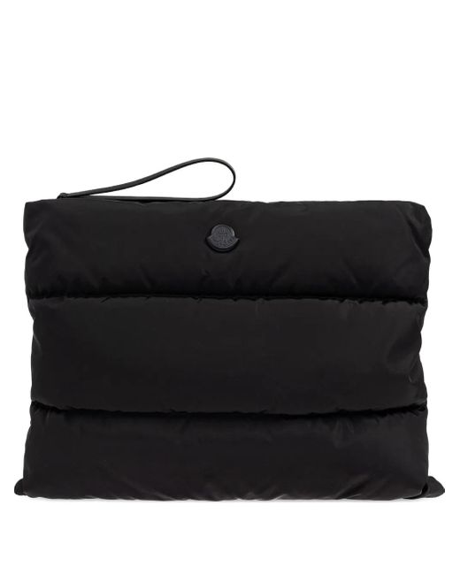 Pochette À Design Matelassé Moncler pour homme en coloris Black