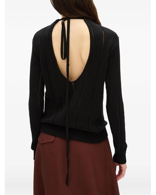 Ann Demeulemeester Black Nese Sweater