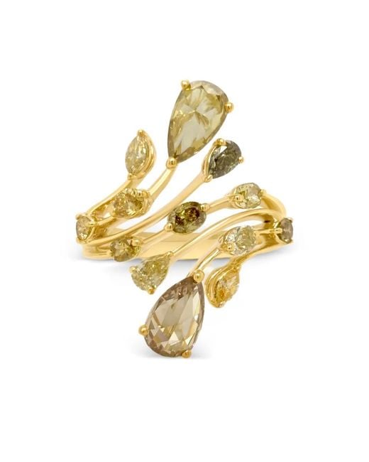 HYT Jewelry Metallic 18K Diamond Ring