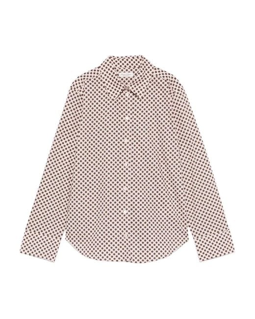Marc O' Polo Natural Blouse À Imprimé Peau De Serpent