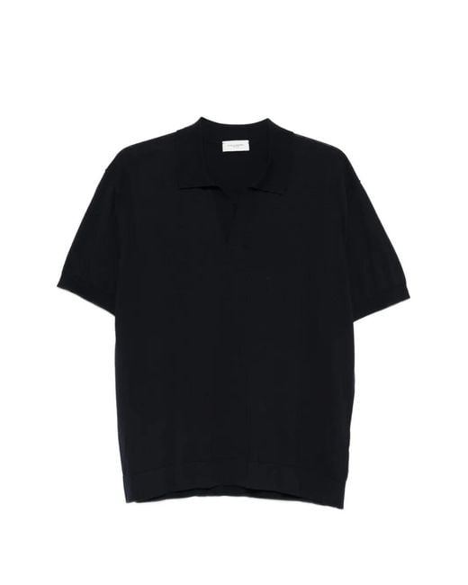Paolo Pecora Black Short-Sleeve T-Shirt for men