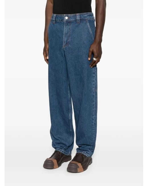 A.P.C. Blue Cargo Jeans for men