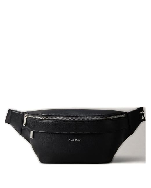 Calvin Klein Zip-Fastening Belt Bag in Black for Men Lyst
