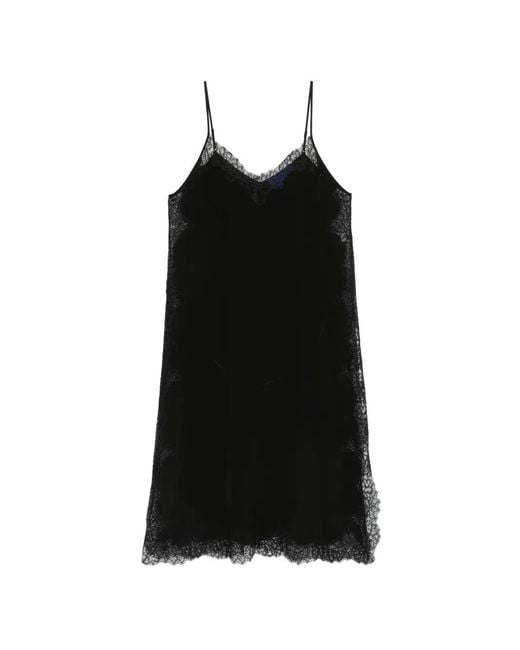 Mes Demoiselles Black Lace Trim Top
