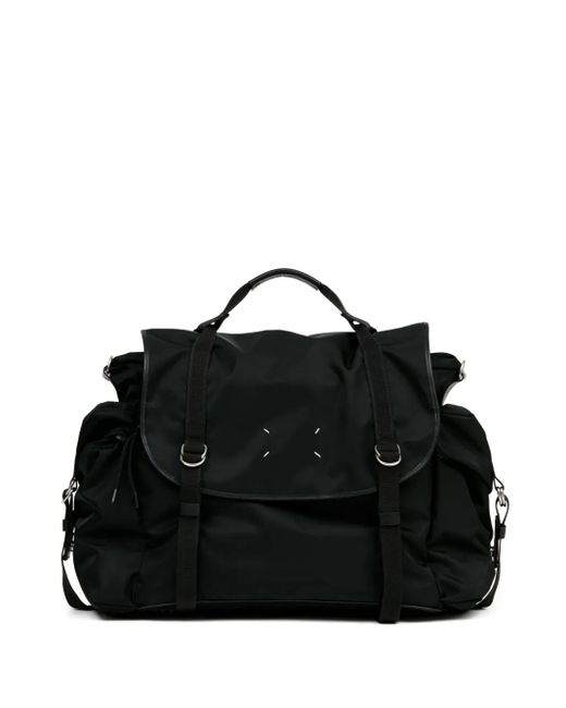 Sac Cabas À Détails De Coutures Maison Margiela en coloris Black