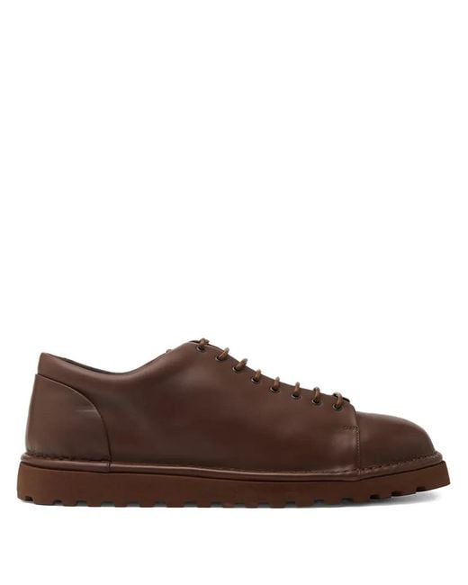 Marsèll Brown Pallottola Pomice Round-Toe Sneakers for men